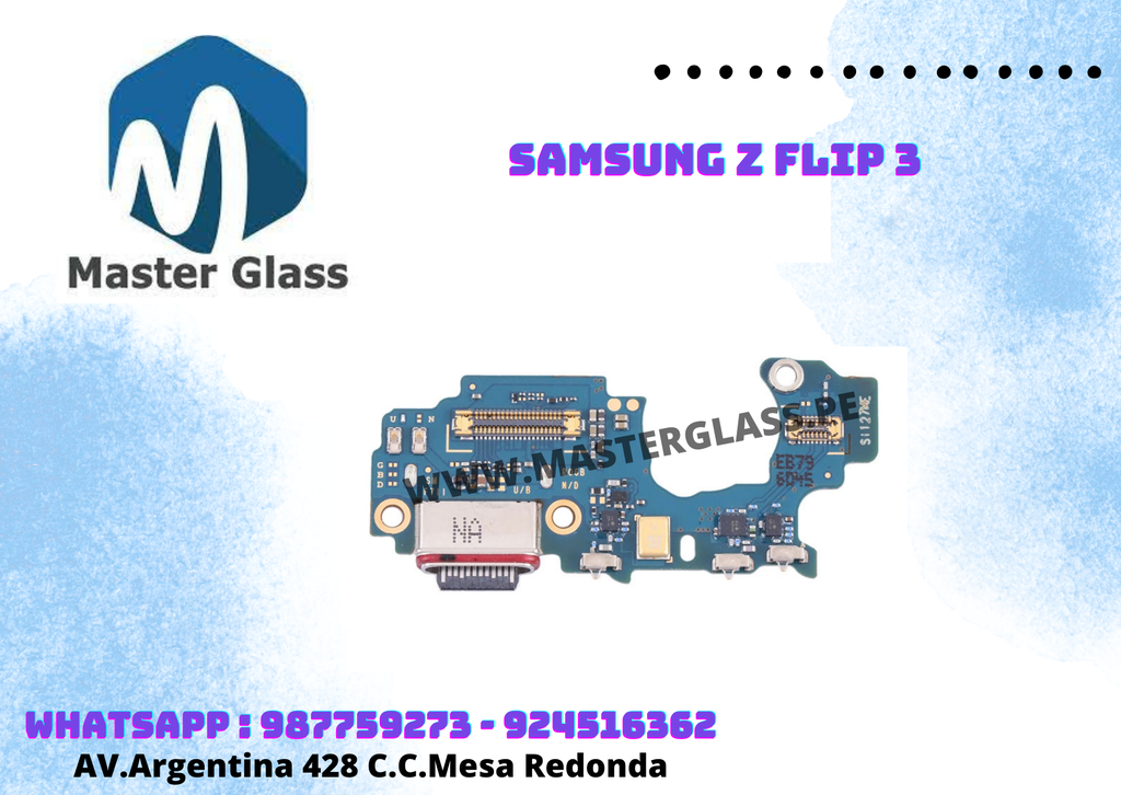 Placa de carga Samsung Z Flip 3 org