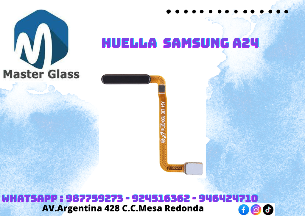 Huella Samsung A24