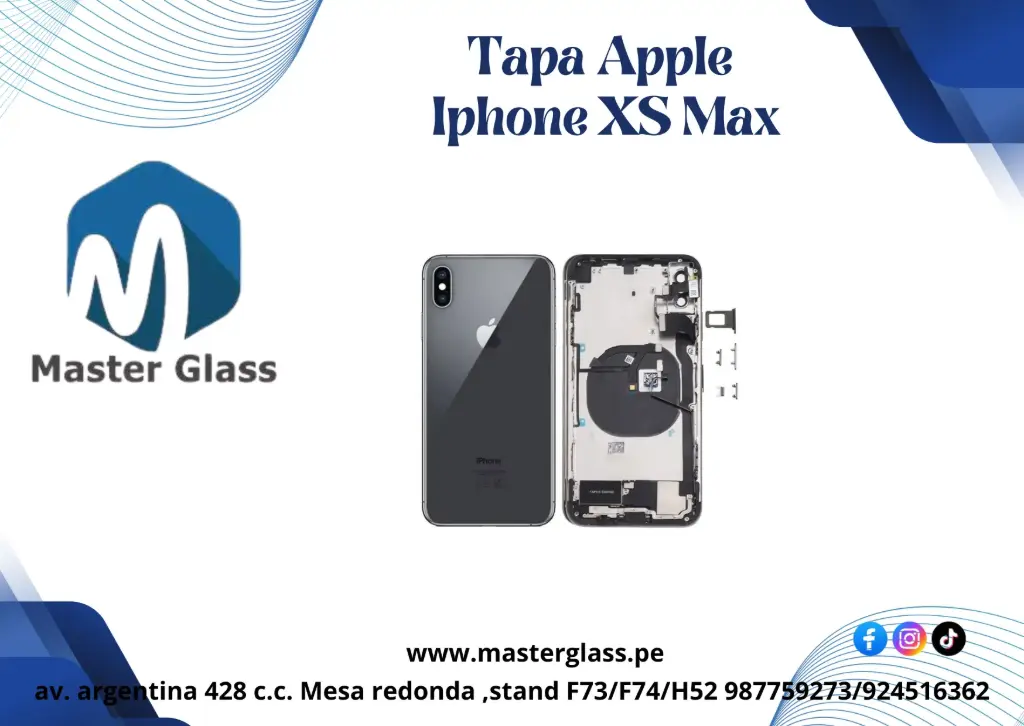 Tapa con base Iphone XS MAX