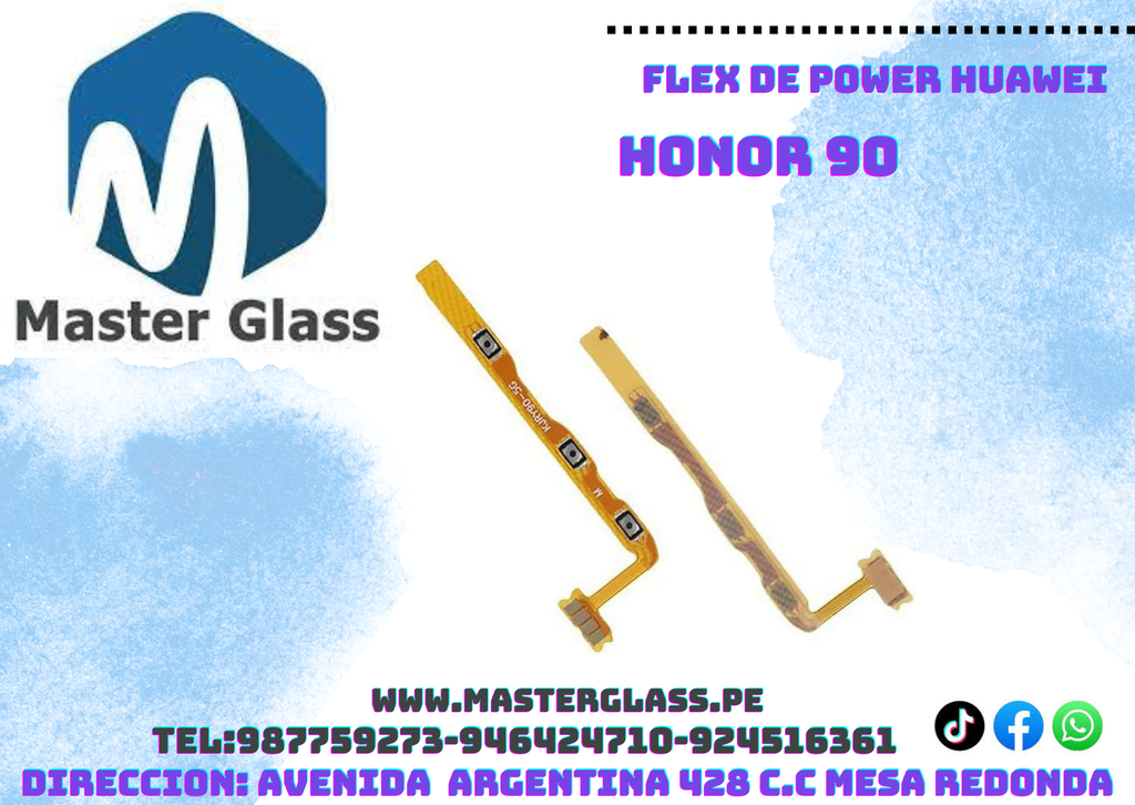Flex de power y volumen Huawei Honor 90/Honor 70