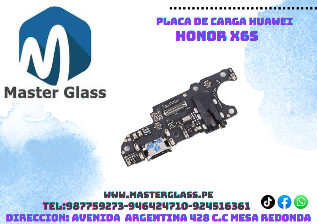 Placa de carga Huawei Honor X6S orig