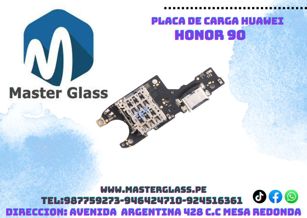 Placa de carga Huawei Honor 90