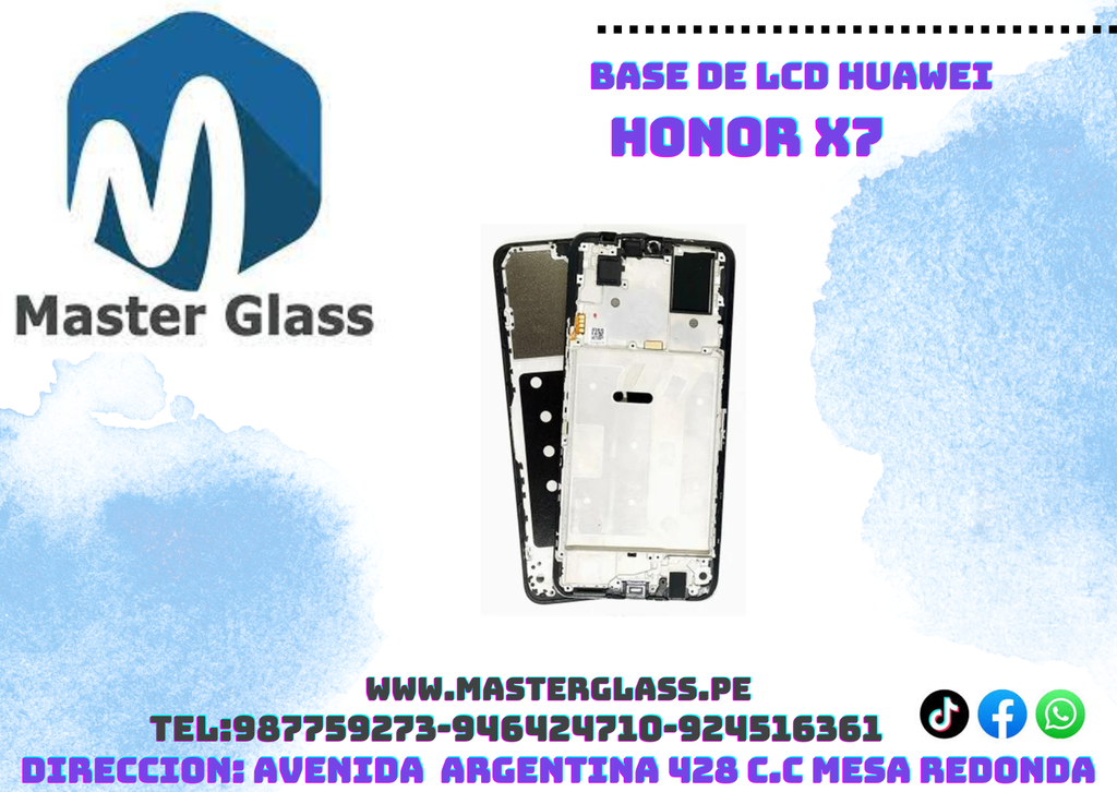 Base Frame LCD Huawei Honor X7