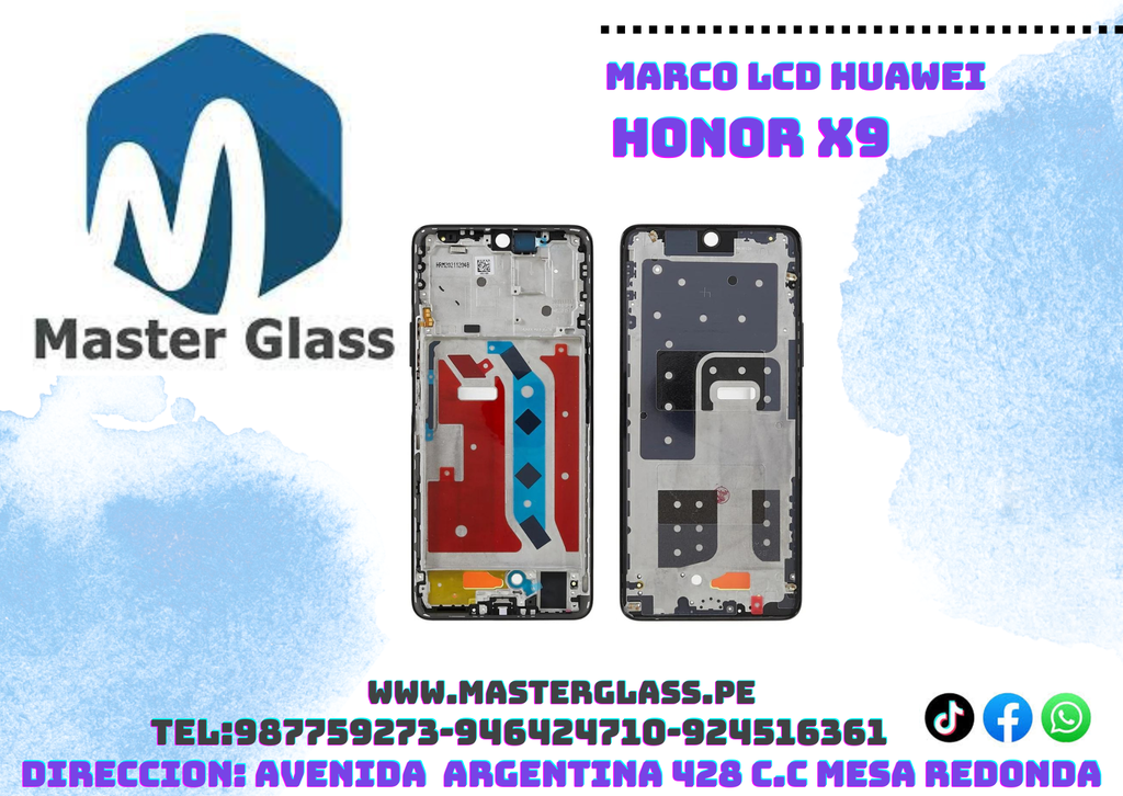 Base Frame LCD Huawei Honor X9