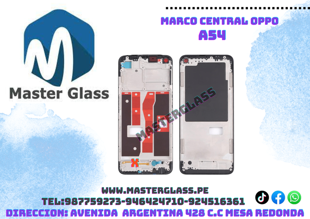 Base Frame LCD Oppo A54 4g