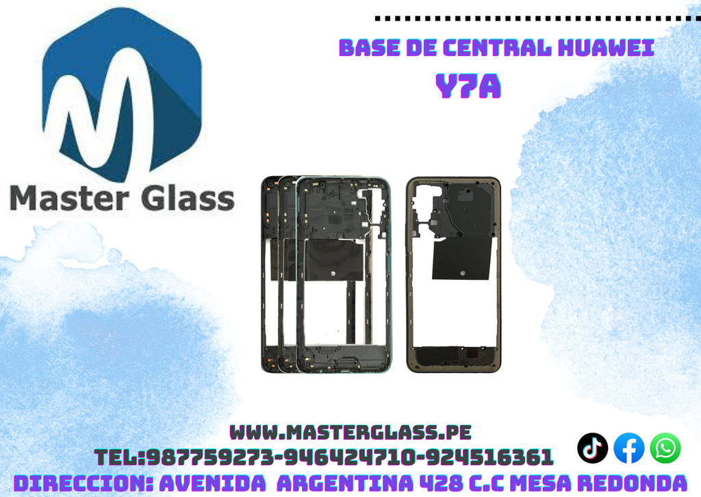 Marco Central Huawei Y7A / Psmart 2021