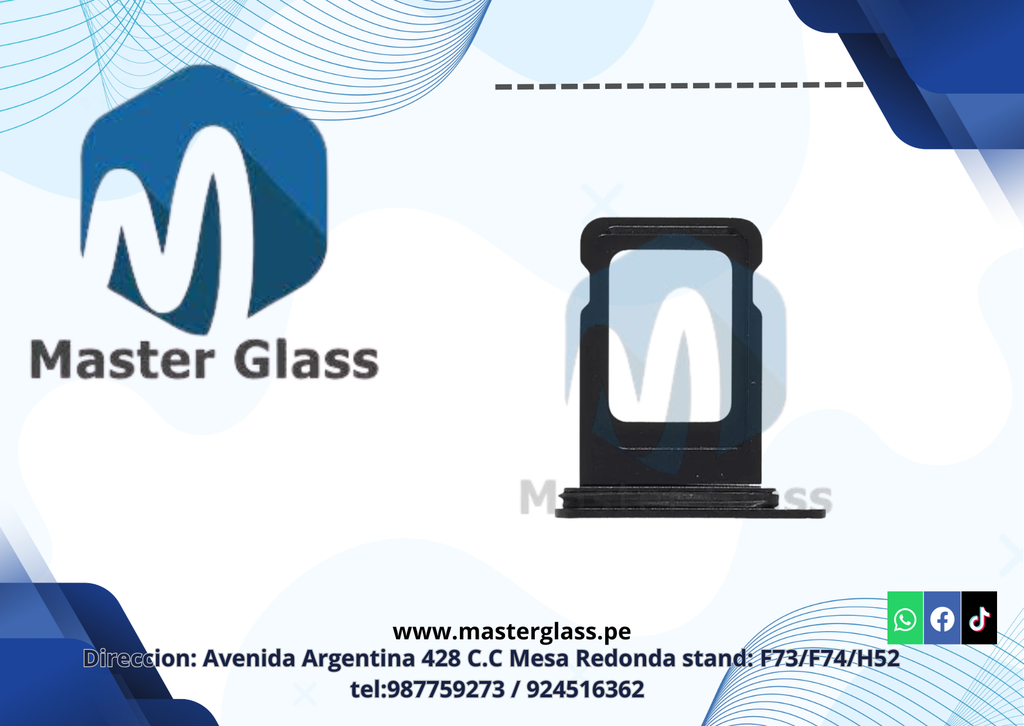 Bandeja de Sim para Apple Iphone 13 mini