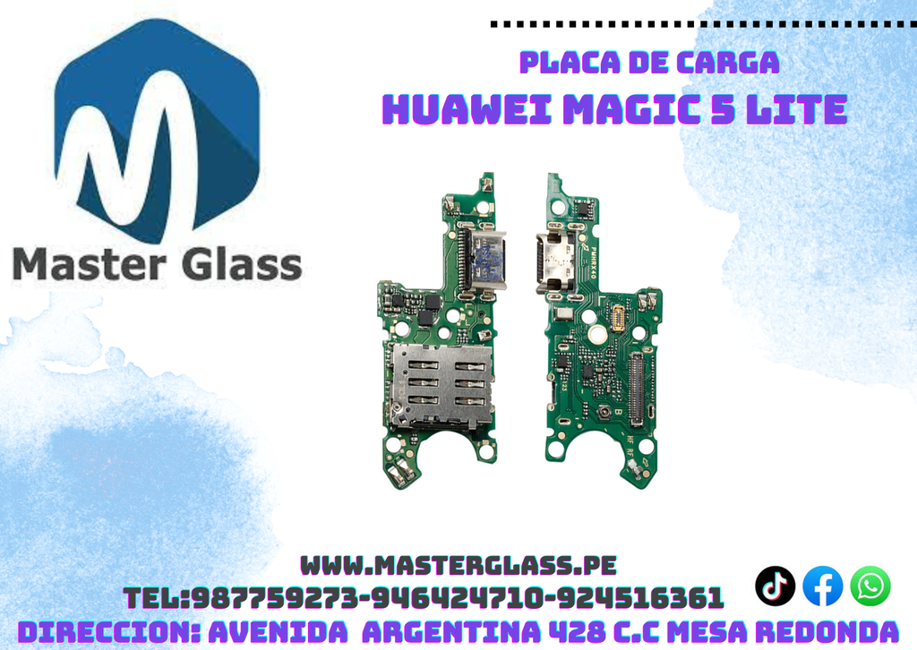 Placa de carga Huawei Magic 5 Lite