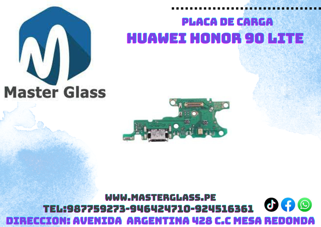 Placa de carga Huawei Honor 90 Lite copy