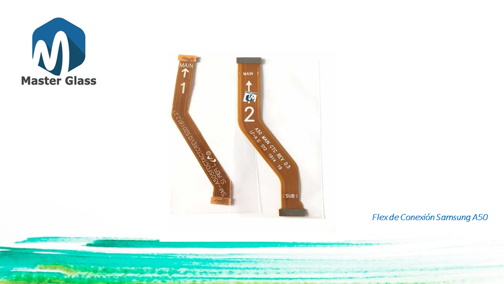 [FCSXA50L] Flex de Conexión Samsung A50 (los 2 flex) (Lcd)