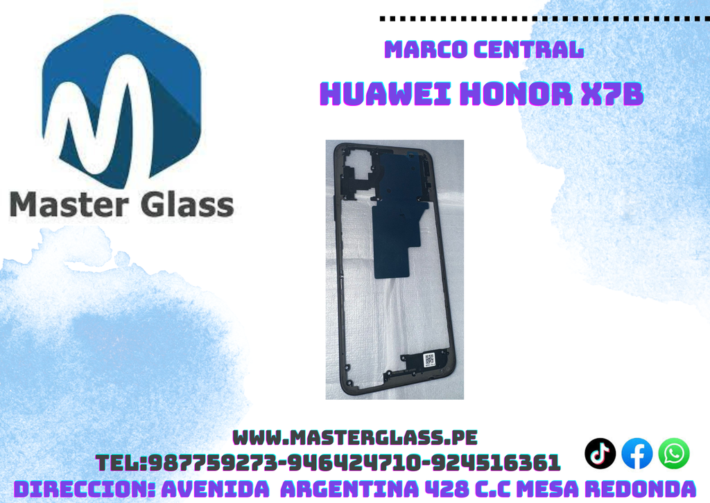 Marco Central Huawei Honor X7B