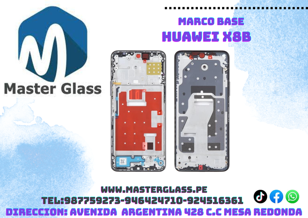 Marco Base Frame Huawei Honor X8B