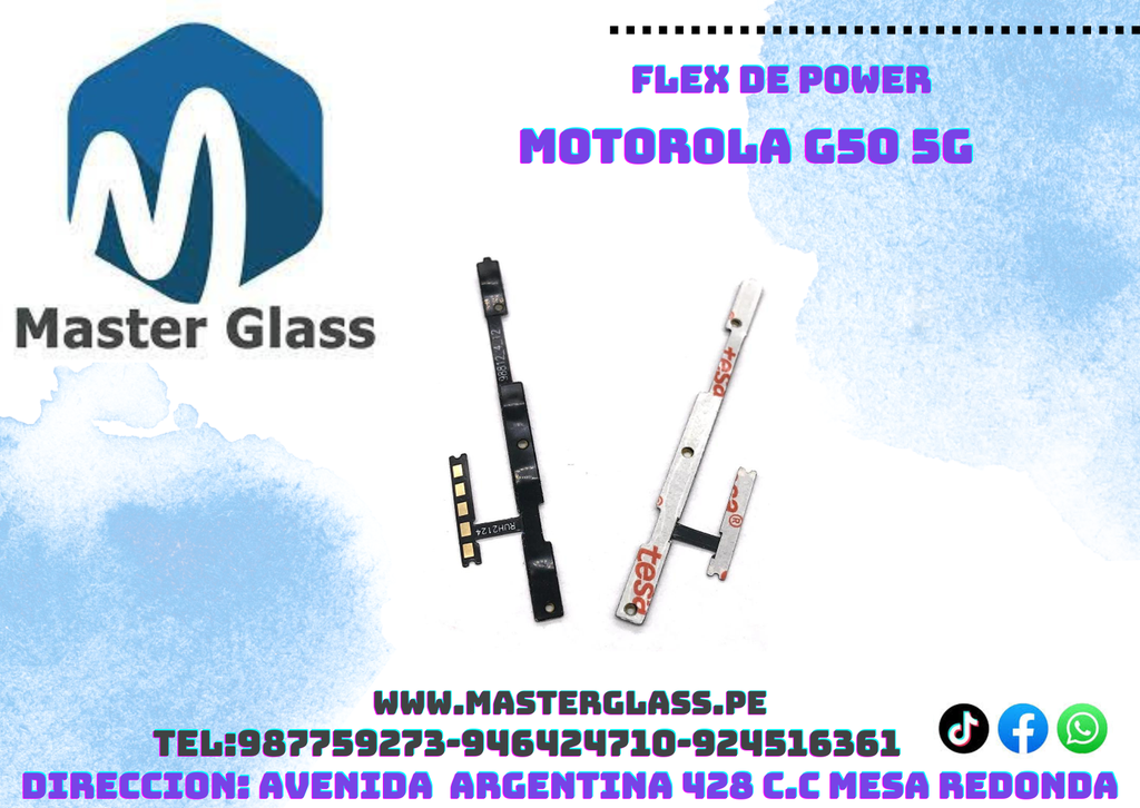 Flex de Power Motorola G50 5G