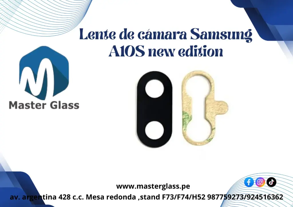 Lente de cámara Samsung A10S new edition