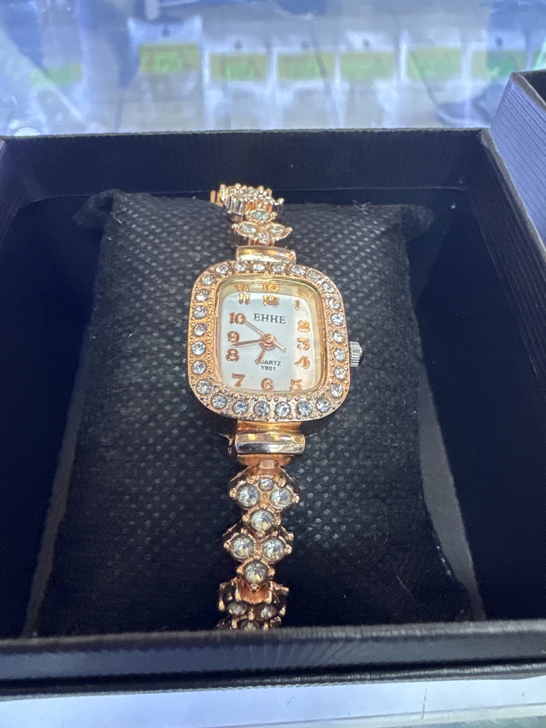 RELOJ ACERO ANTIALERGICO DORADO PARA MUJER