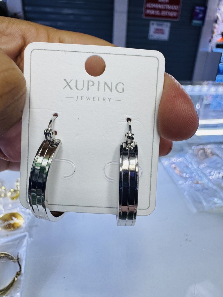 X-ARETE MODELO ARGOLLA PLATEADA XUPING