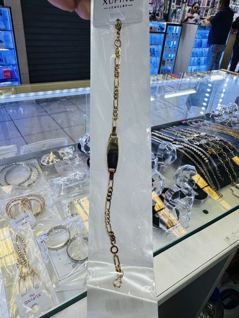 X-PULCERA XUPING JEWELRY CARTIER PLACA DORADA