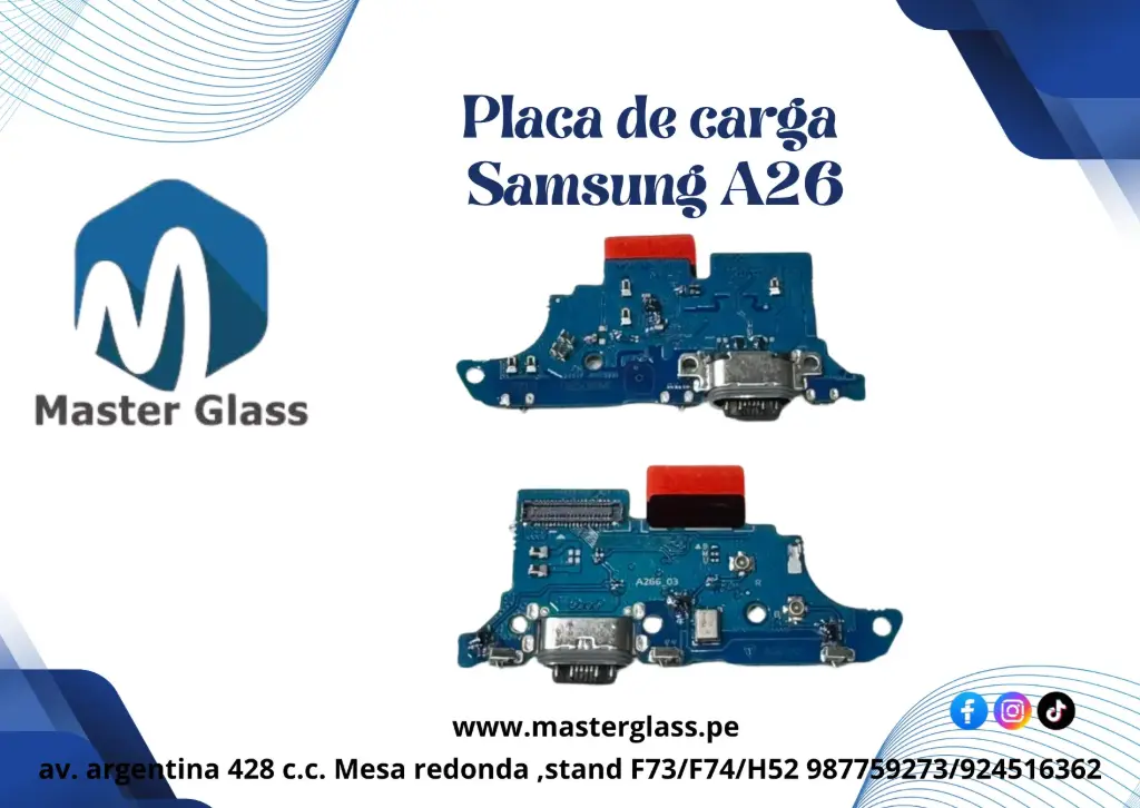 Placa de carga Samsung A26