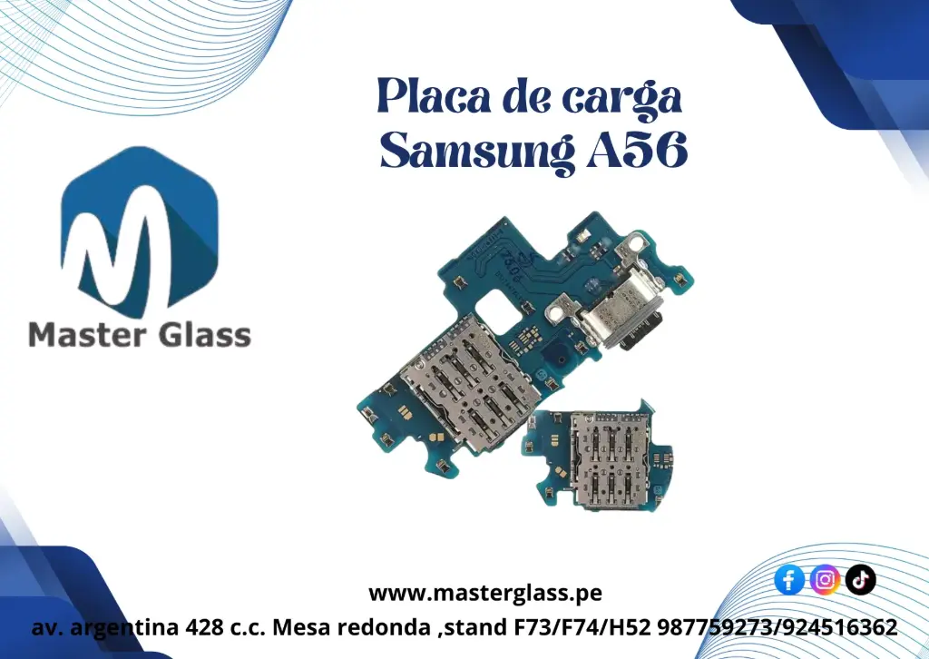 Placa de carga Samsung A56