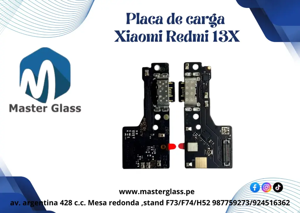 Placa de carga Xiaomi Redmi 13X / Redmi 13