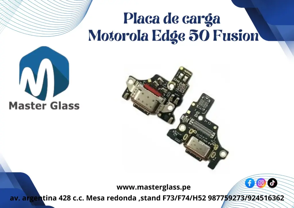 Placa de carga Motorola EDGE 50 Fusion orig