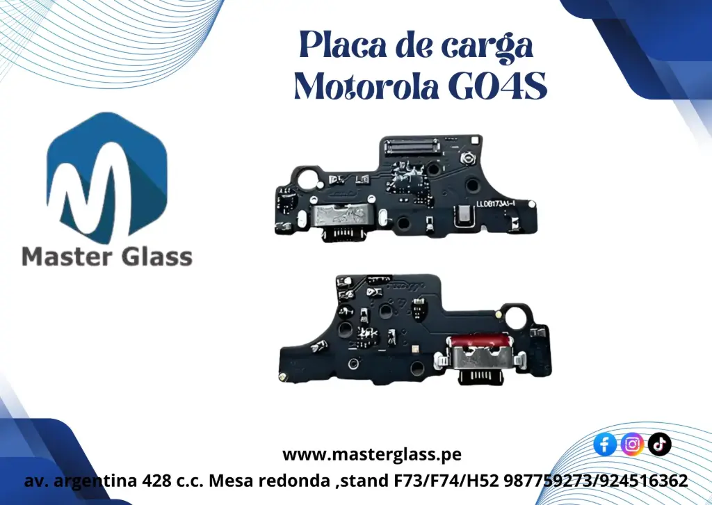 Placa de carga Motorola G04S