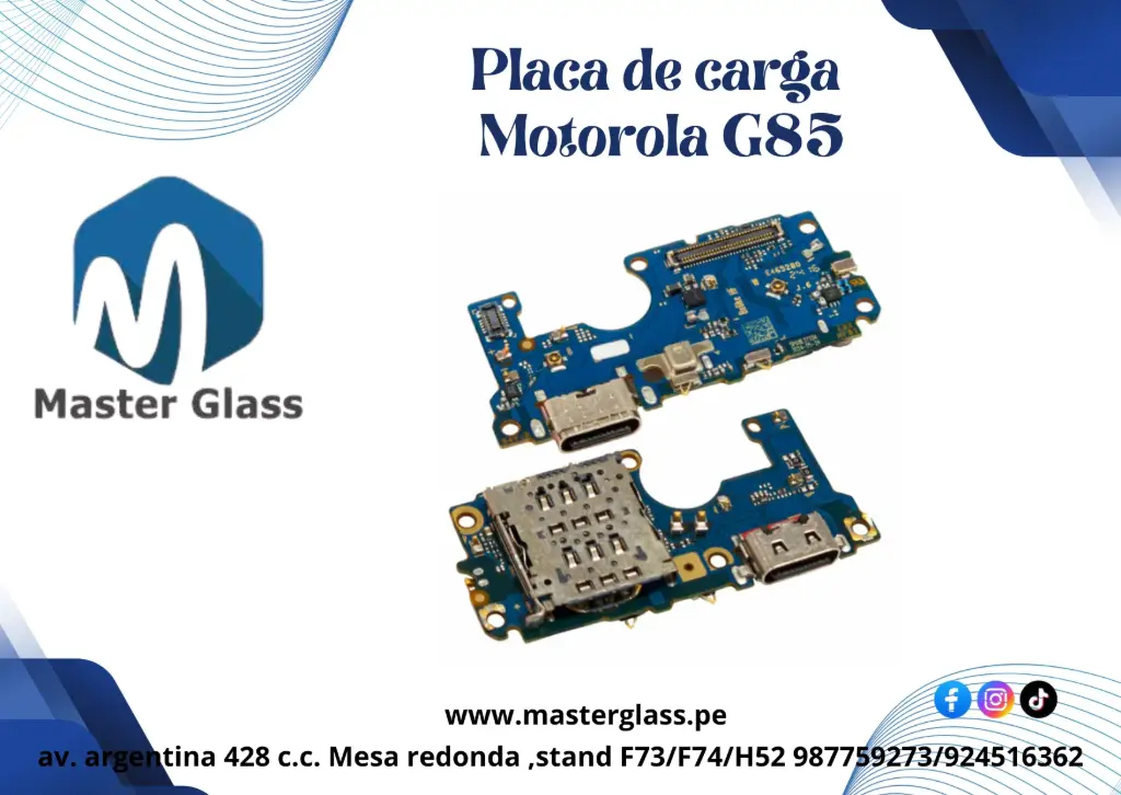 Placa de carga Motorola G85