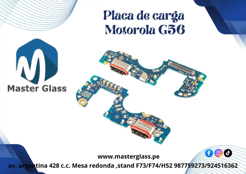 Placa de carga Motorola G56