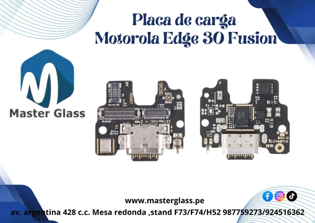 Placa de carga Motorola EDGE 30 Fusion