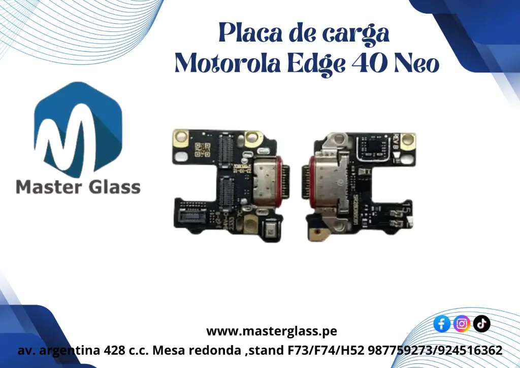 Placa de carga Motorola EDGE 40 Neo orig