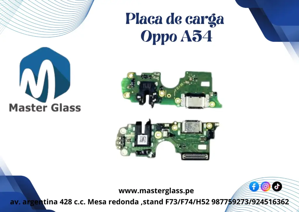 Placa de carga Oppo A54 AAA