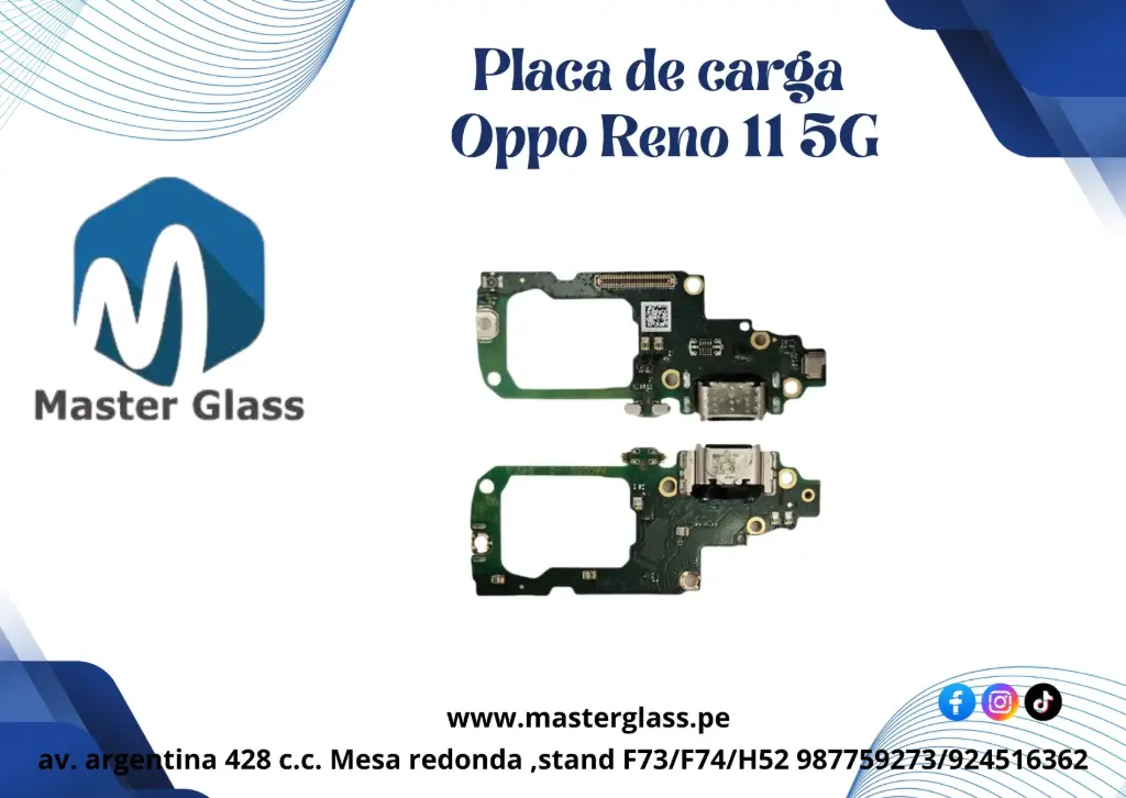 Placa de carga Oppo Reno 11