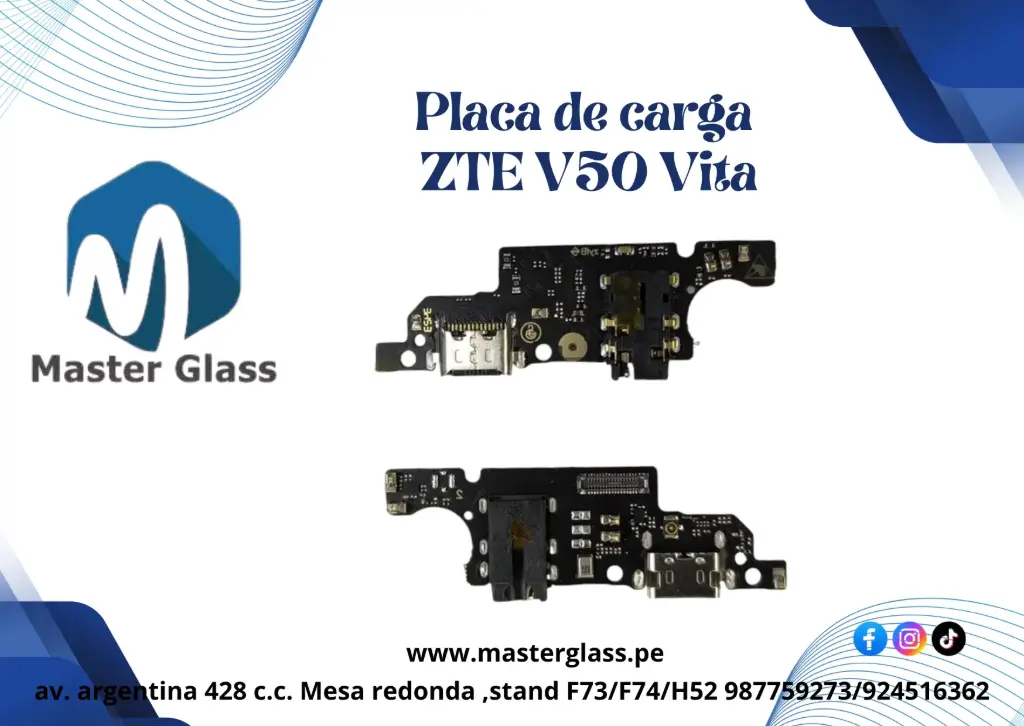  Placa de carga para ZTE Blade V50 Vita
