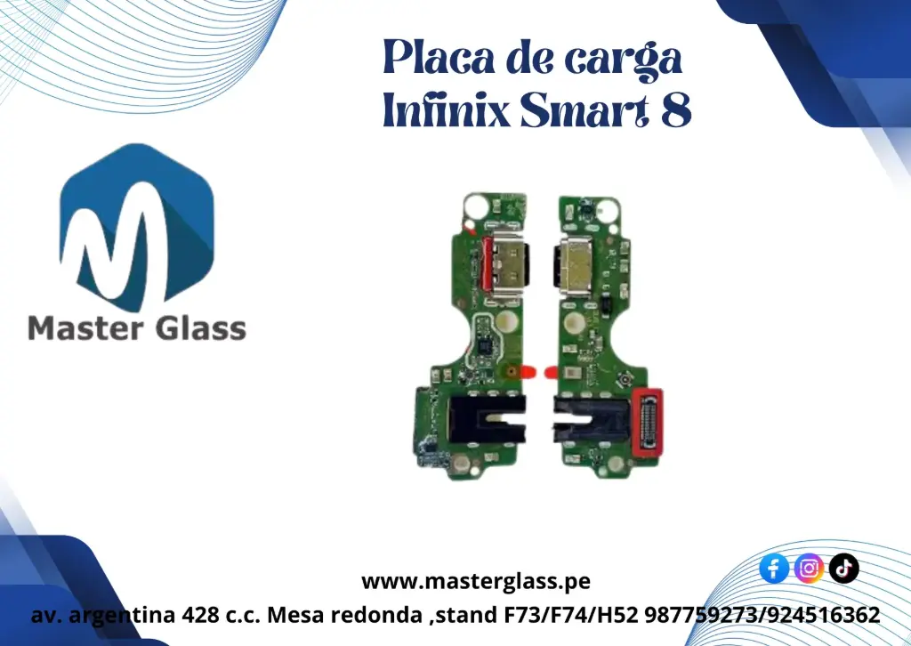 Placa de carga Infinix Smart 8 / Hot 40i