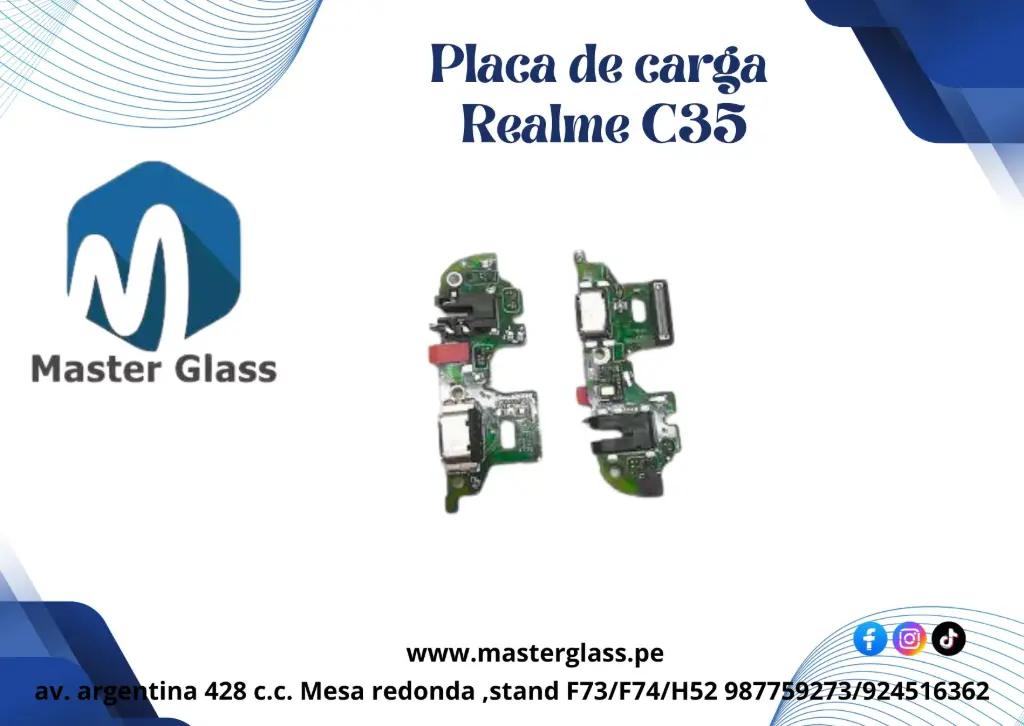 Placa de carga Realme C35 AAA
