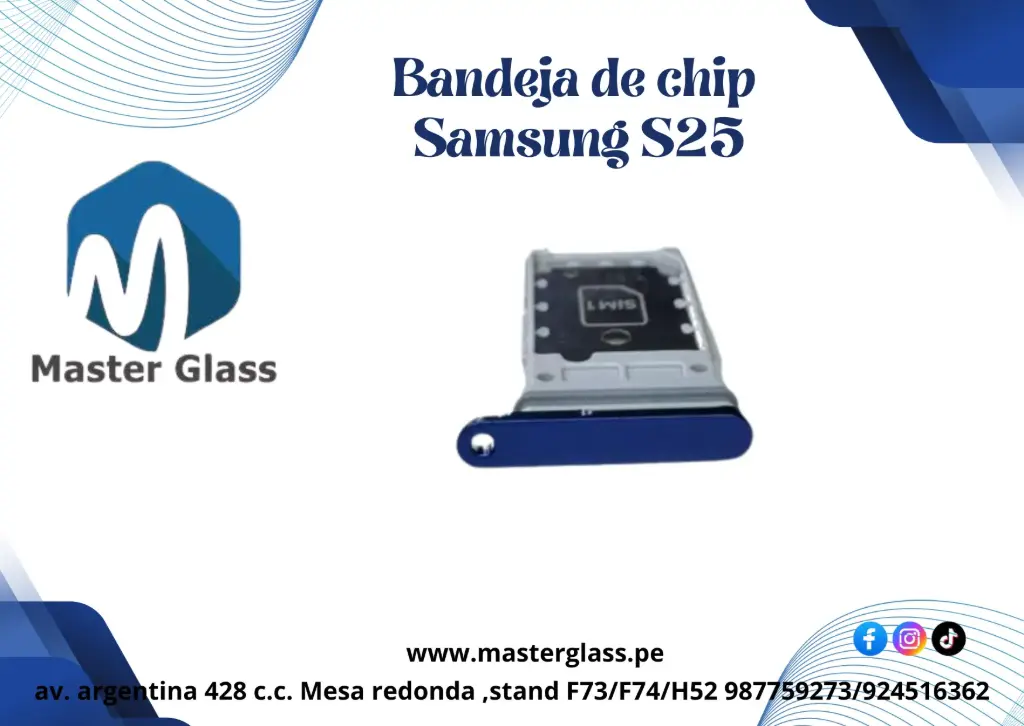 Bandeja de Sim Samsung S25