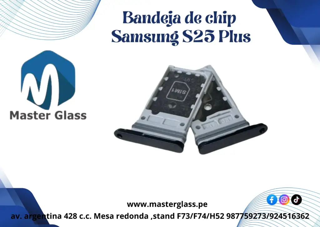 Bandeja de Sim Samsung S25 Plus