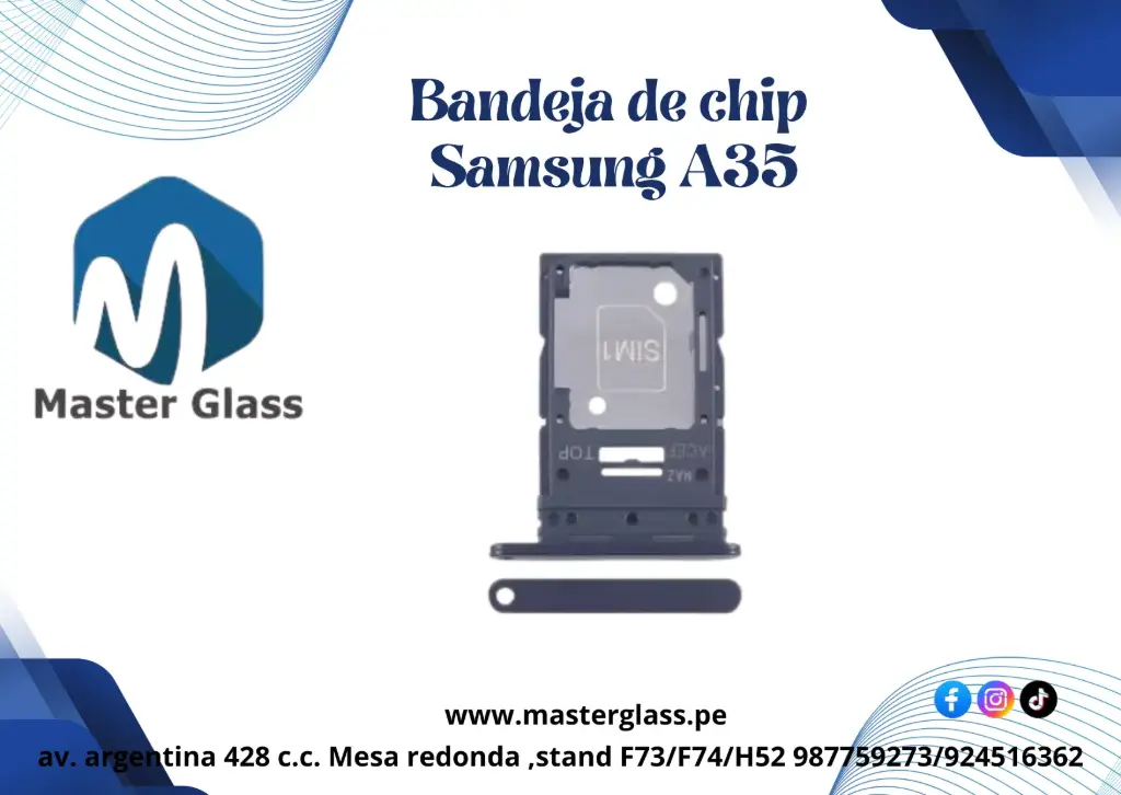 Bandeja de Sim Samsung A35