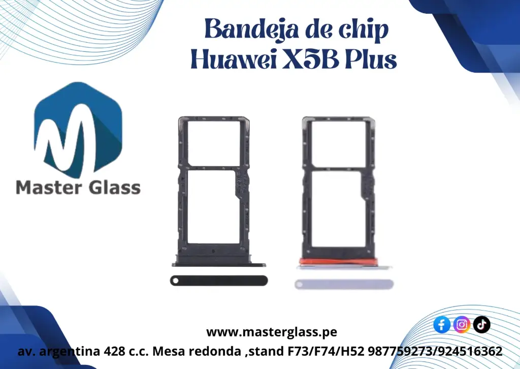 Bandeja de Sim para Huawei Honor X5B Plus