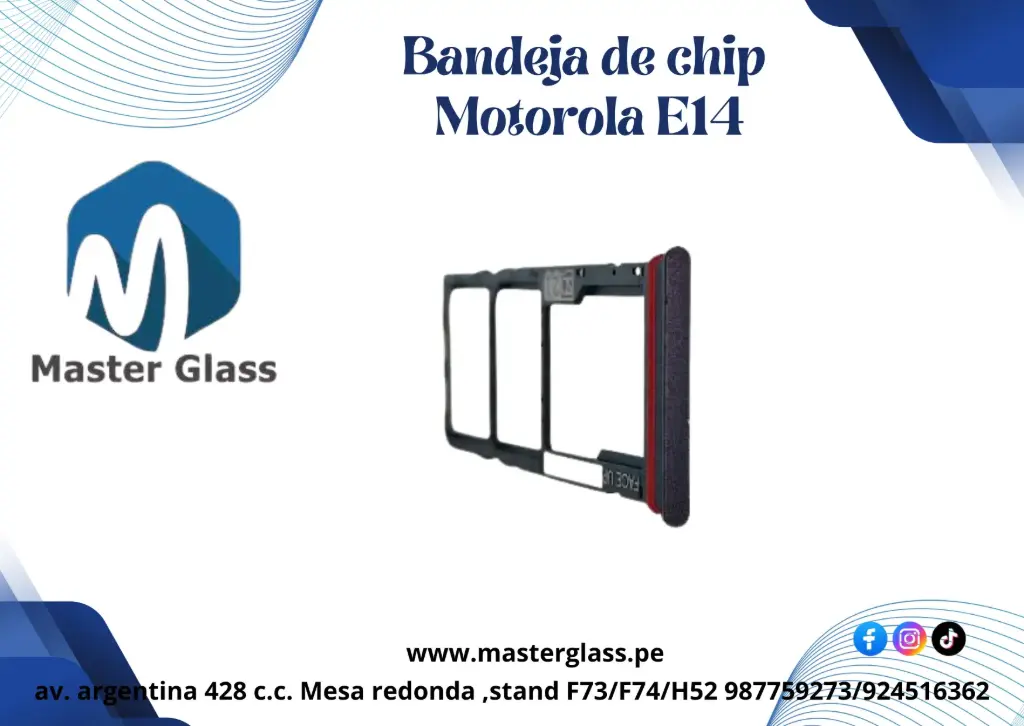 Bandeja de Sim Motorola E14