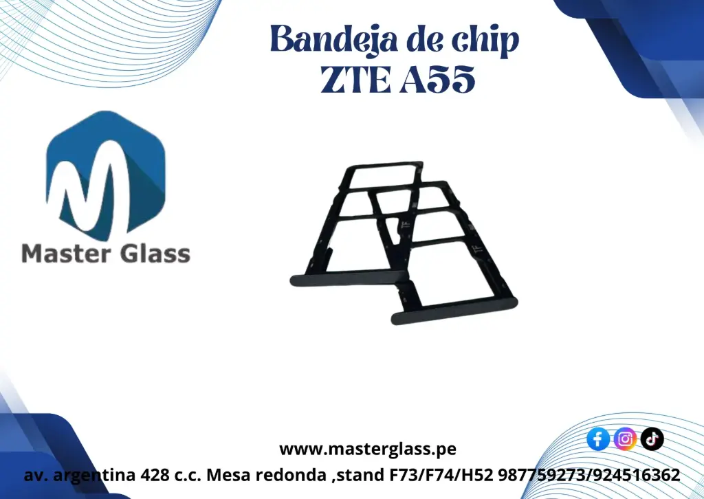 Bandeja de Sim ZTE Blade A55