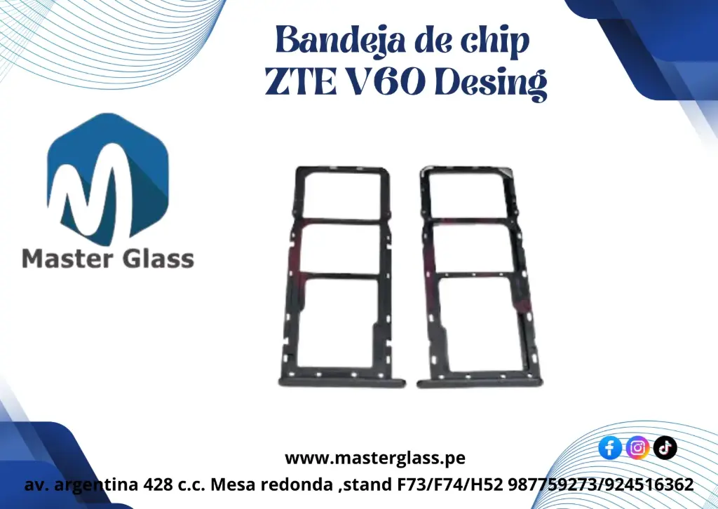 Bandeja de Sim ZTE Blade V60 Design