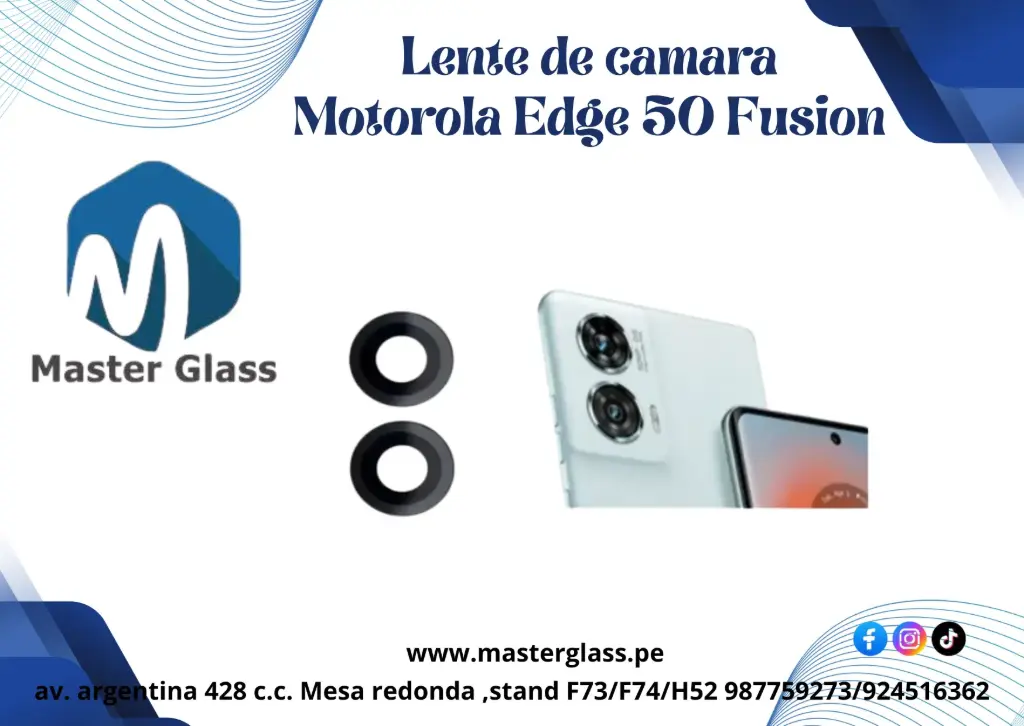 Lente de Cámara Motorola EDGE 50 Fusión