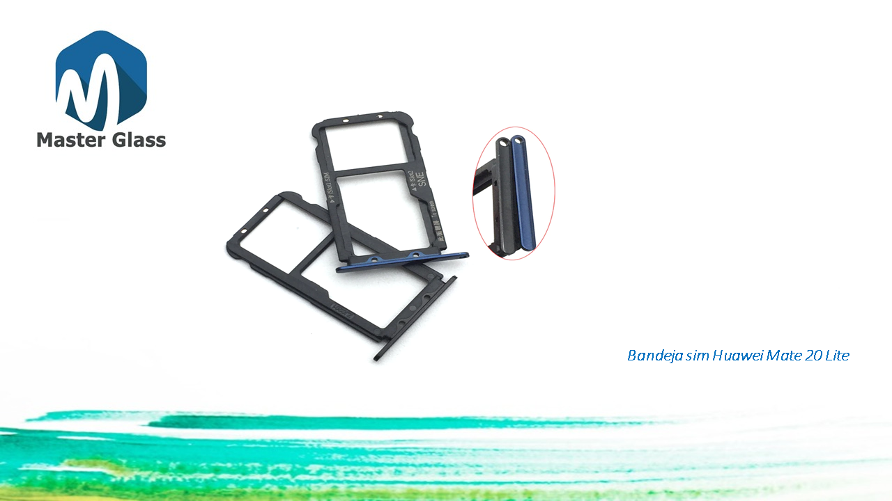 Bandeja De Tarjeta SIM Para Huawei Mate 20 Lite / Maimang 7 - Repuesto Original