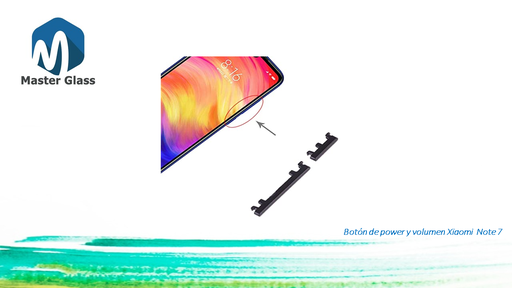 [BXN7] Boton de volumen y encendido para Xiaomi Note 7 / Note 7 pro
