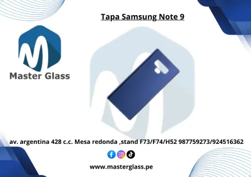 Tapa Samsung Note 9