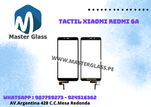 [TACXRM6A] Tactil Xiaomi Redmi 6A / Redmi 6
