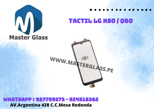 [TACLGK50] Tactil LG K50 / Q60