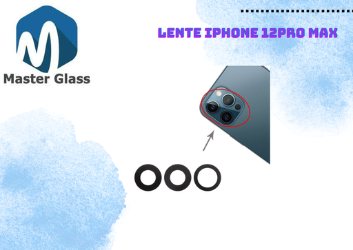 Lente de Camara Iphone 12 Pro Max (X3)