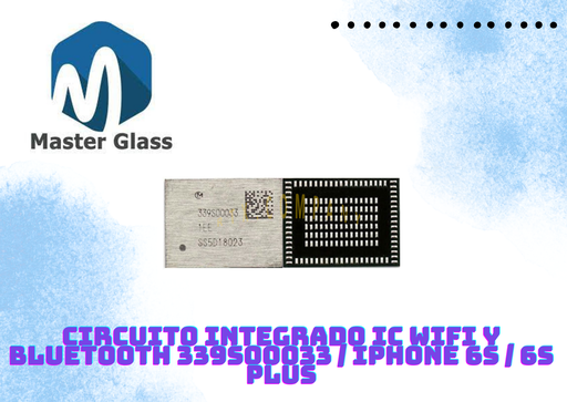 [339S00033] Circuito Integrado IC Wifi y Bluetooth 339S00033 / Iphone 6S / 6S Plus